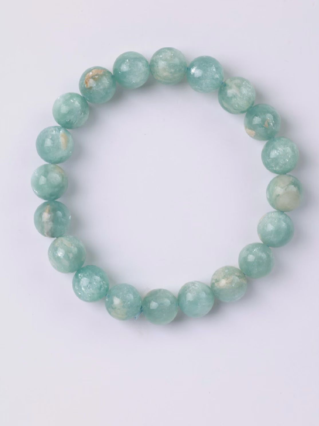 Blue-Green Diopside Bracelet-蓝绿晶
