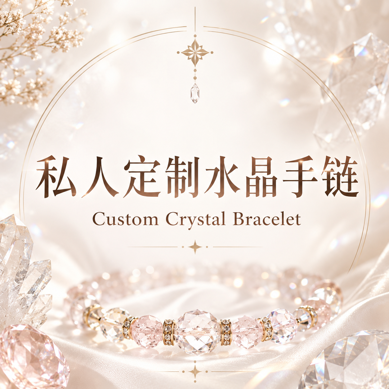 Crystal Bracelet- random 水晶链随机款