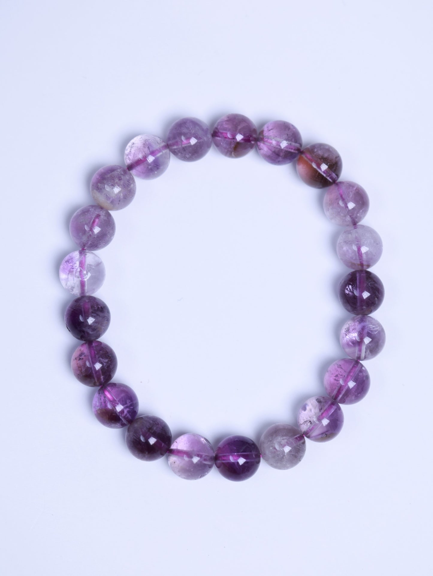Purple Phantom Quartz Bracelet-紫幽靈