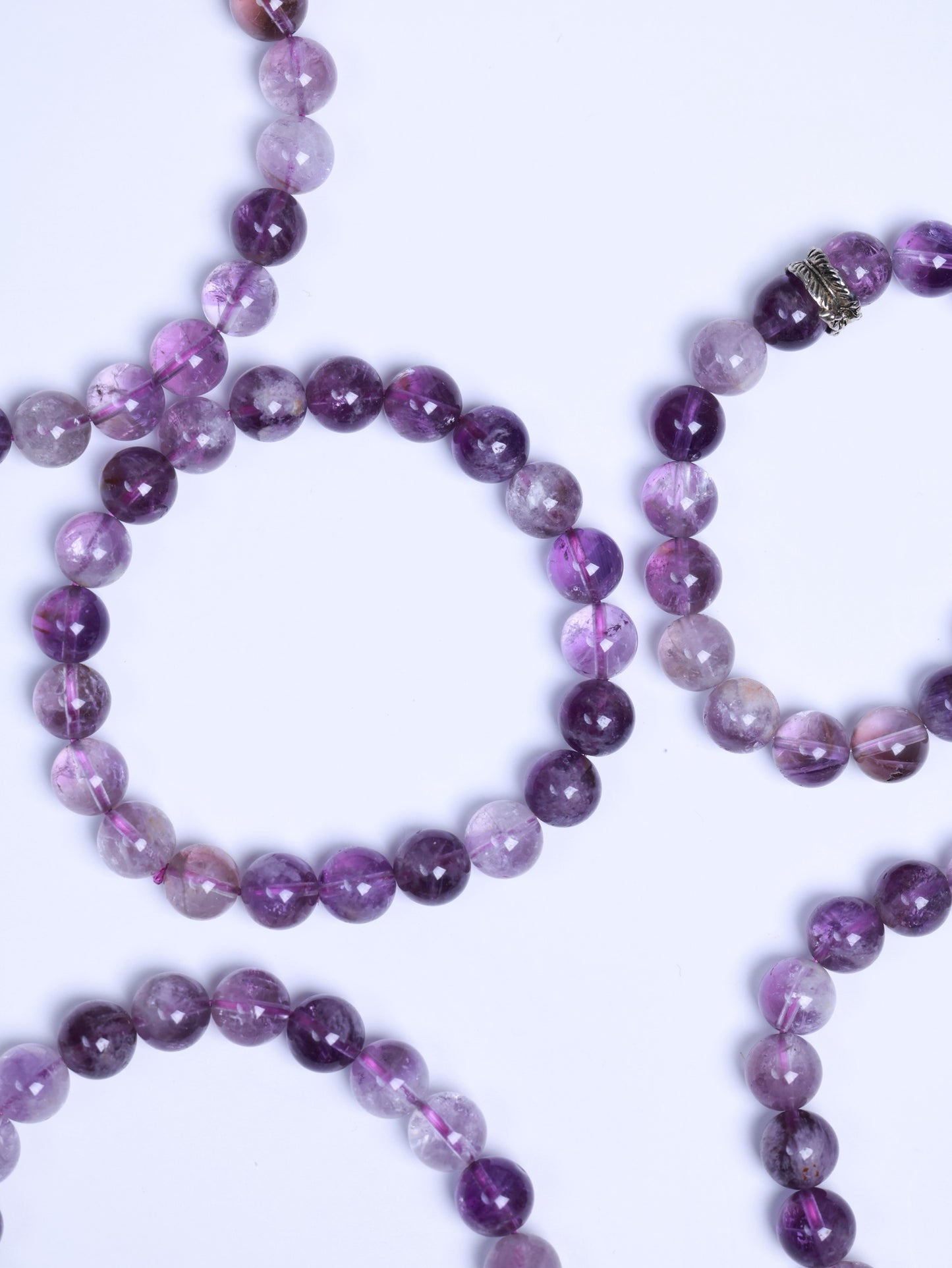 Purple Phantom Quartz Bracelet-紫幽靈
