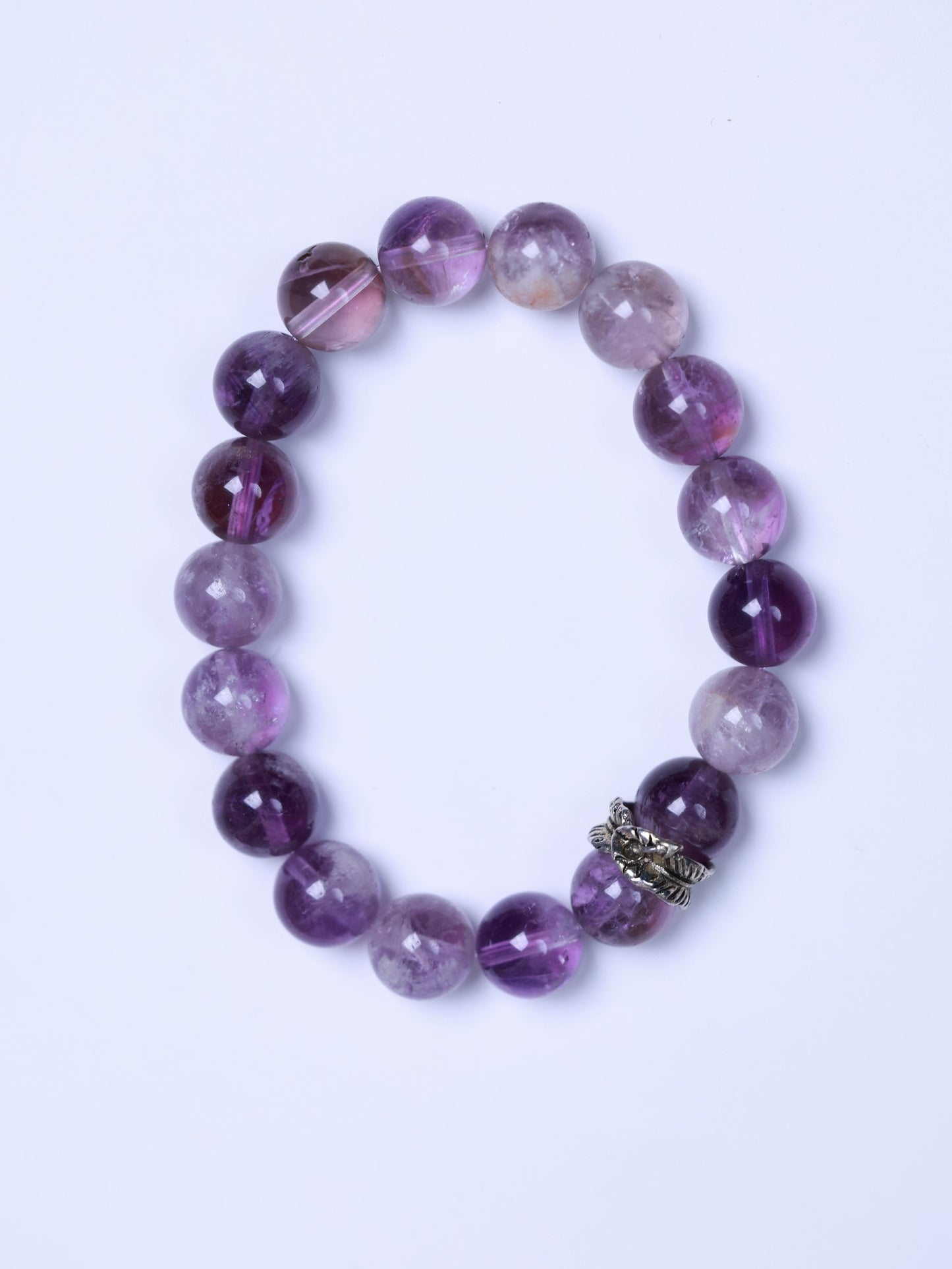 Purple Phantom Quartz Bracelet-紫幽靈