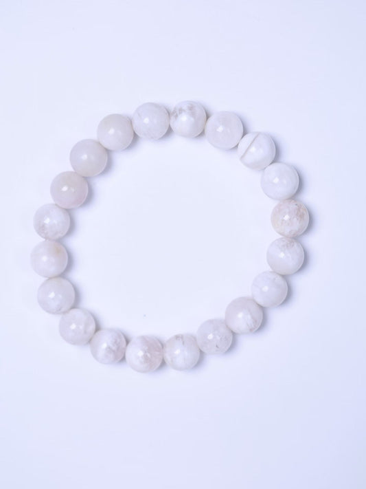 Snowflake Phantom Quartz Bracelet-雪花幽靈