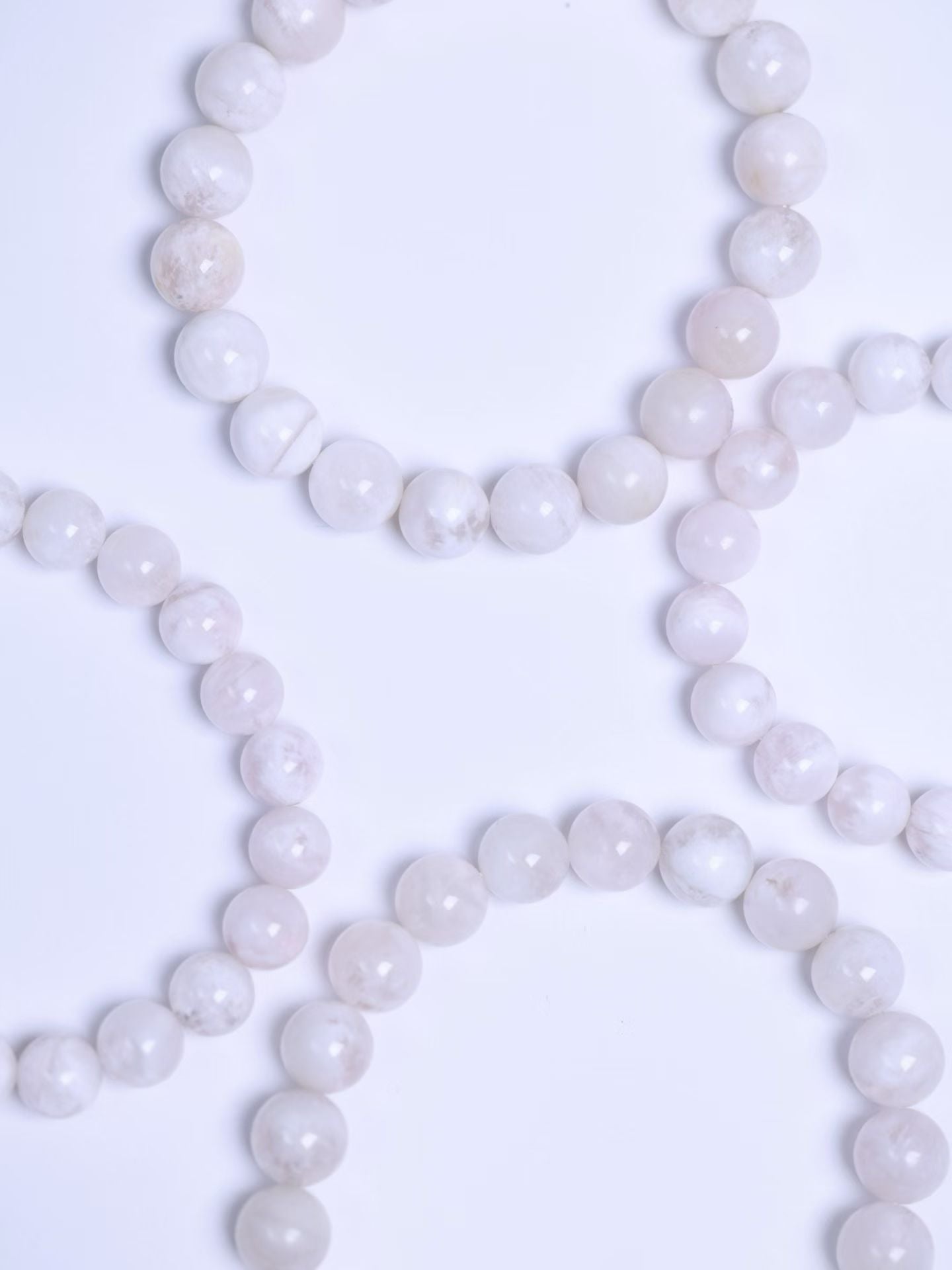 Snowflake Phantom Quartz Bracelet-雪花幽靈