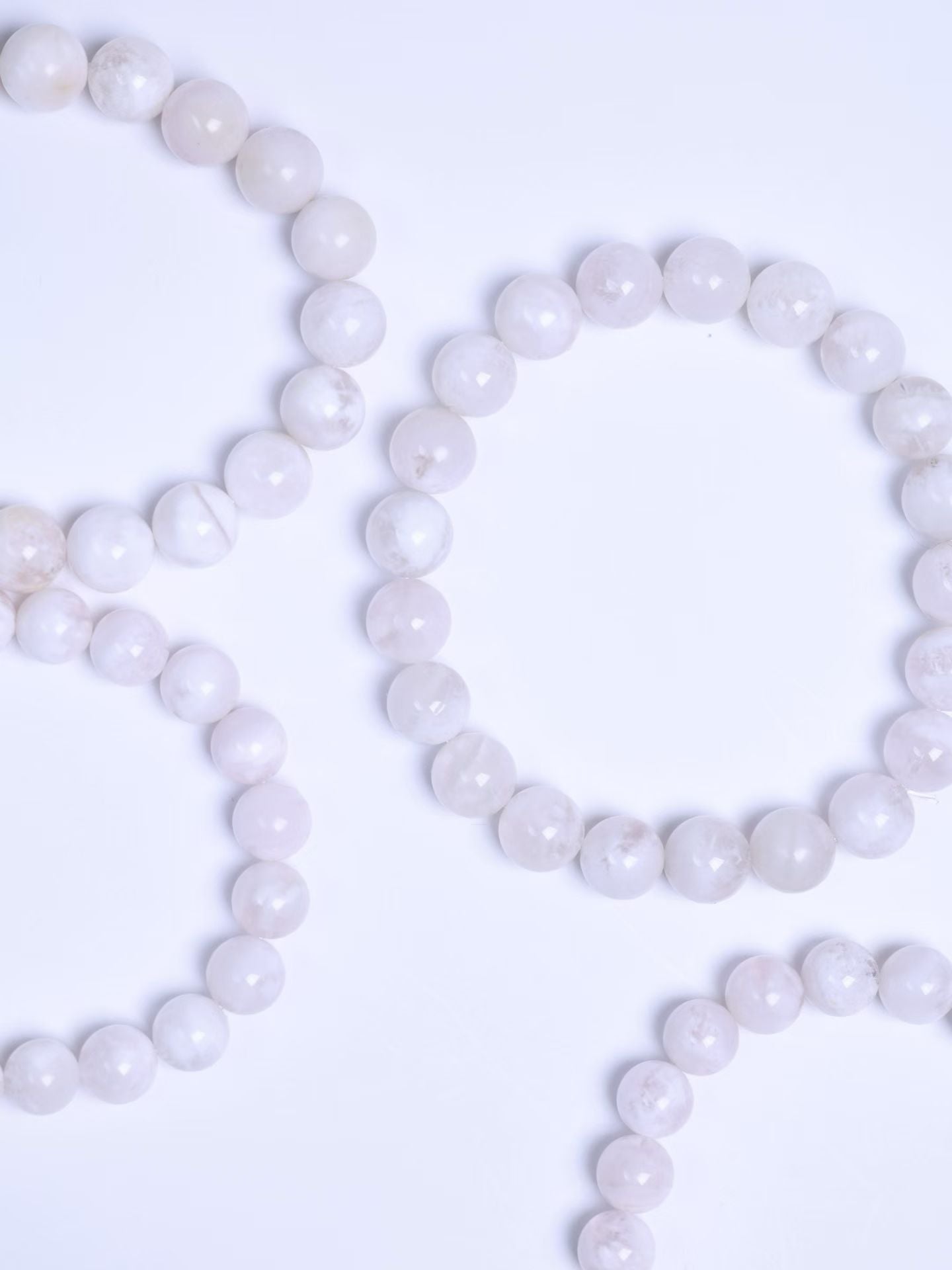 Snowflake Phantom Quartz Bracelet-雪花幽靈