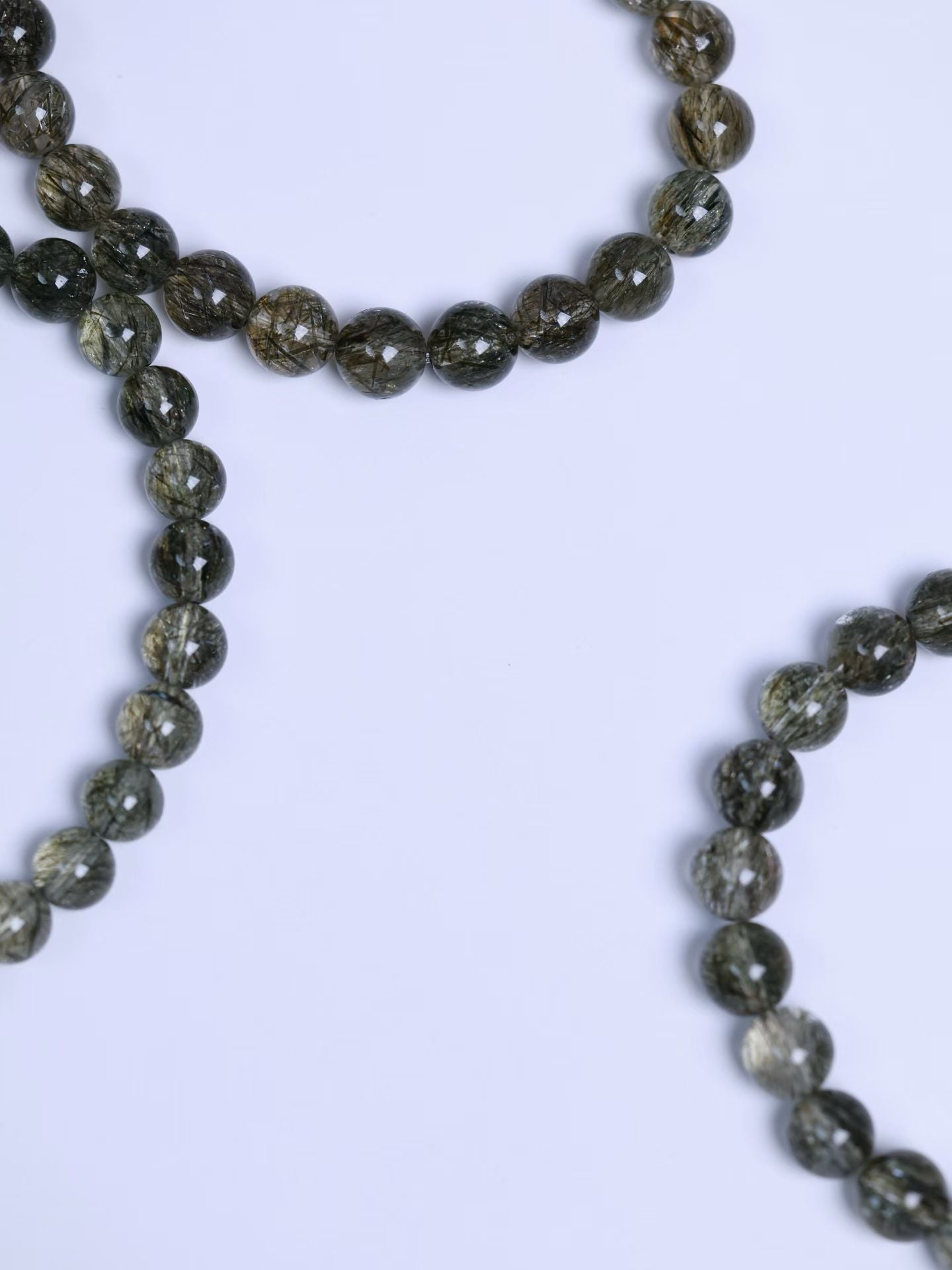 Green Rutilated Quartz Bracelet-綠髮晶