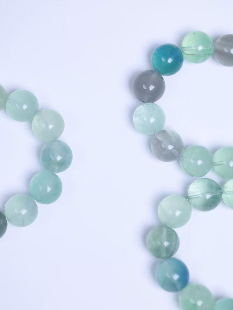 Green Fluorite  Bracelet-綠瑩石