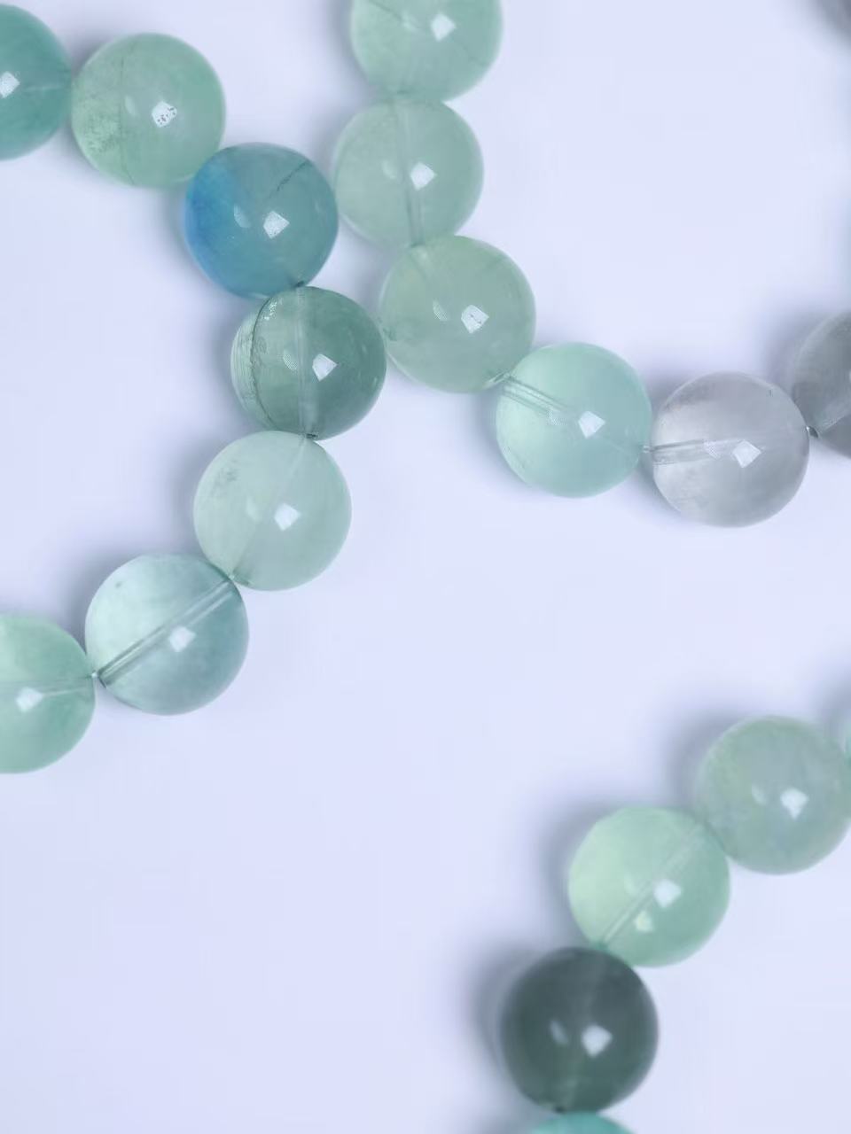 Green Fluorite  Bracelet-綠瑩石