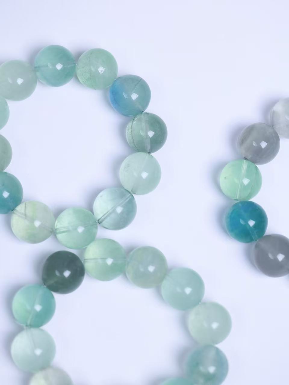 Green Fluorite  Bracelet-綠瑩石
