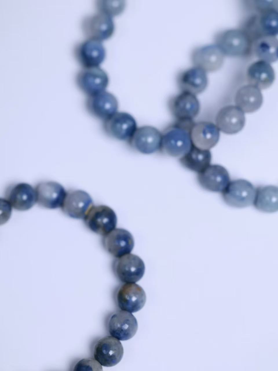 Blue-veined Stone Bracelet-藍線石