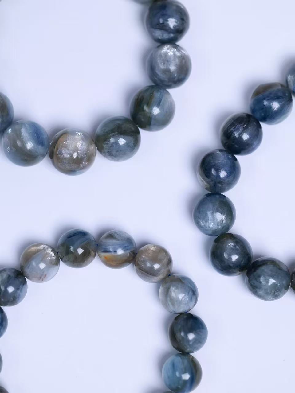 Dragon Scale Blue Crystal Bracelet-龙鳞蓝晶