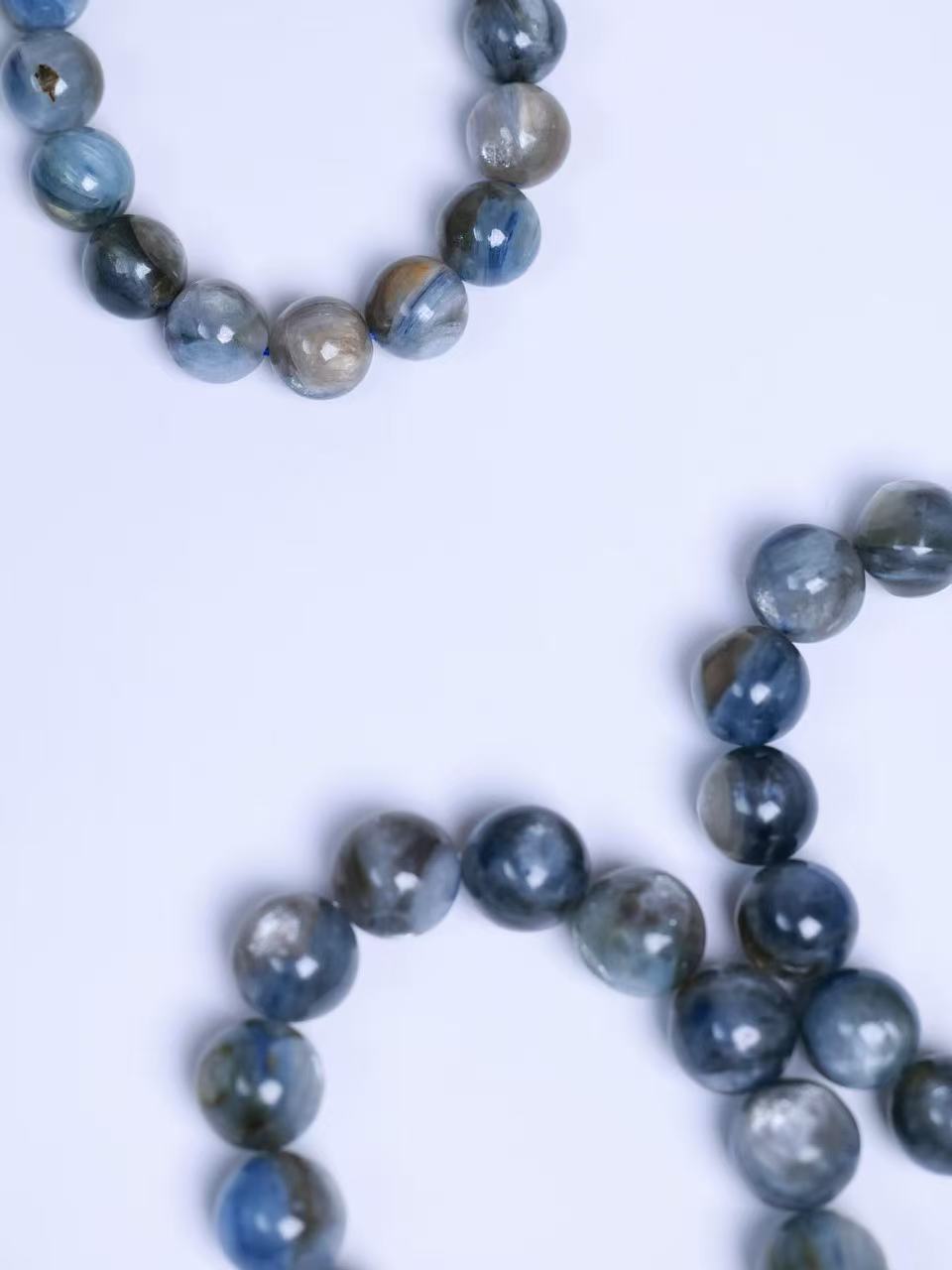 Dragon Scale Blue Crystal Bracelet-龙鳞蓝晶