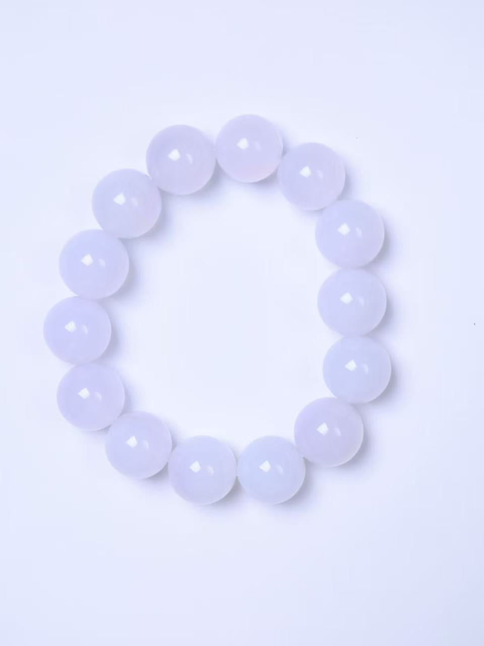 Purple Chalcedony Bracelet-紫玉髓