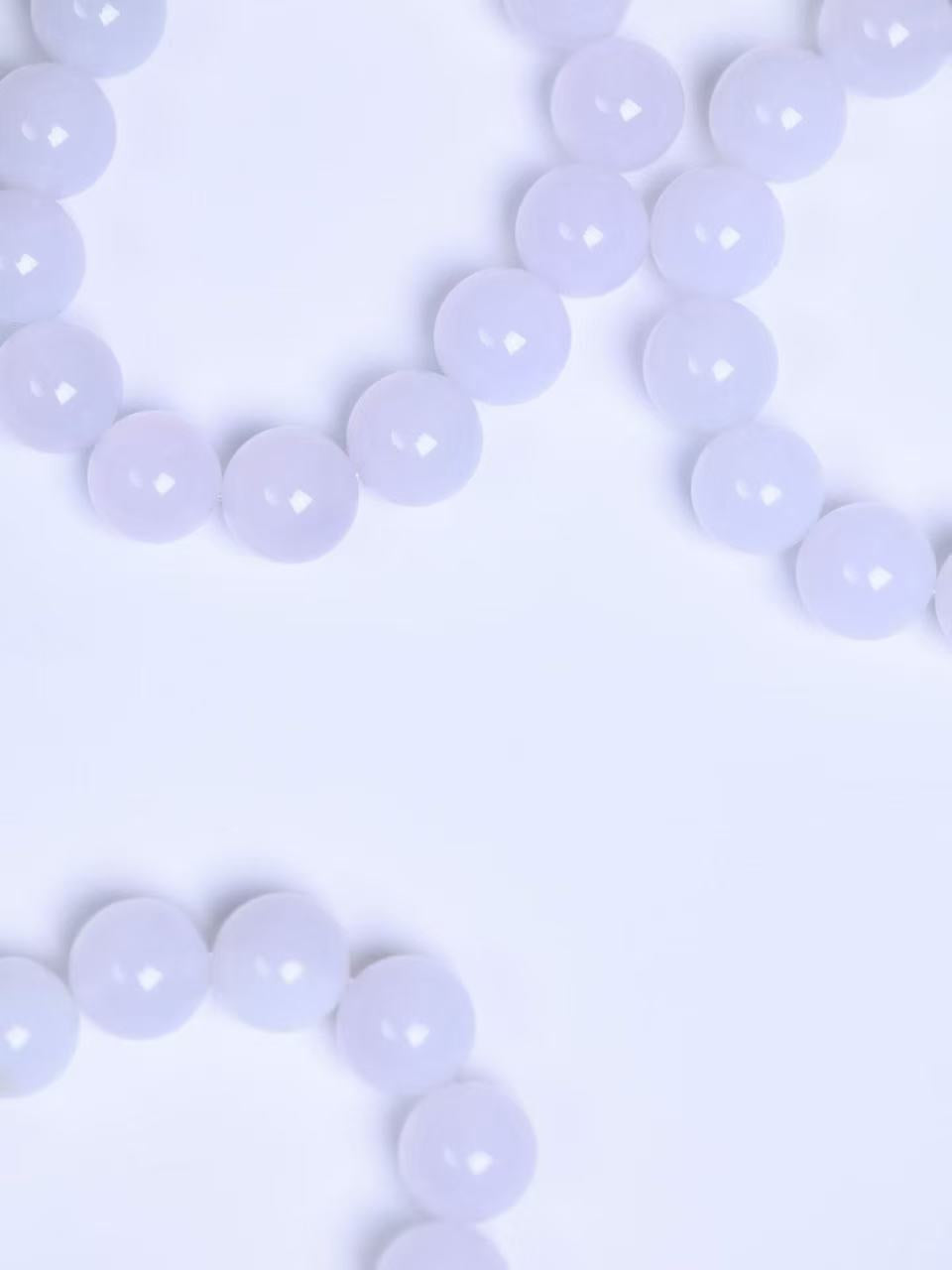 Purple Chalcedony Bracelet-紫玉髓