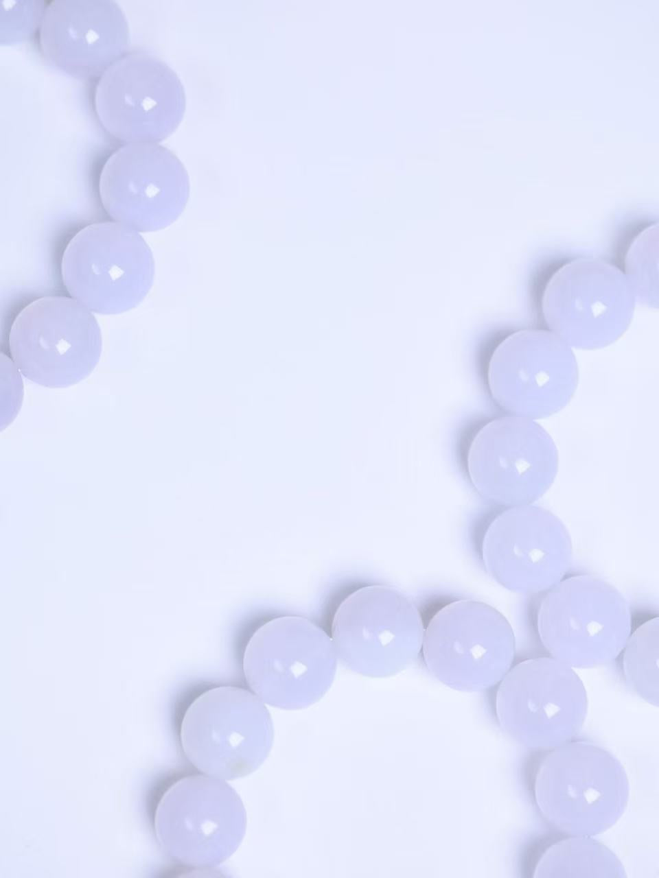 Purple Chalcedony Bracelet-紫玉髓