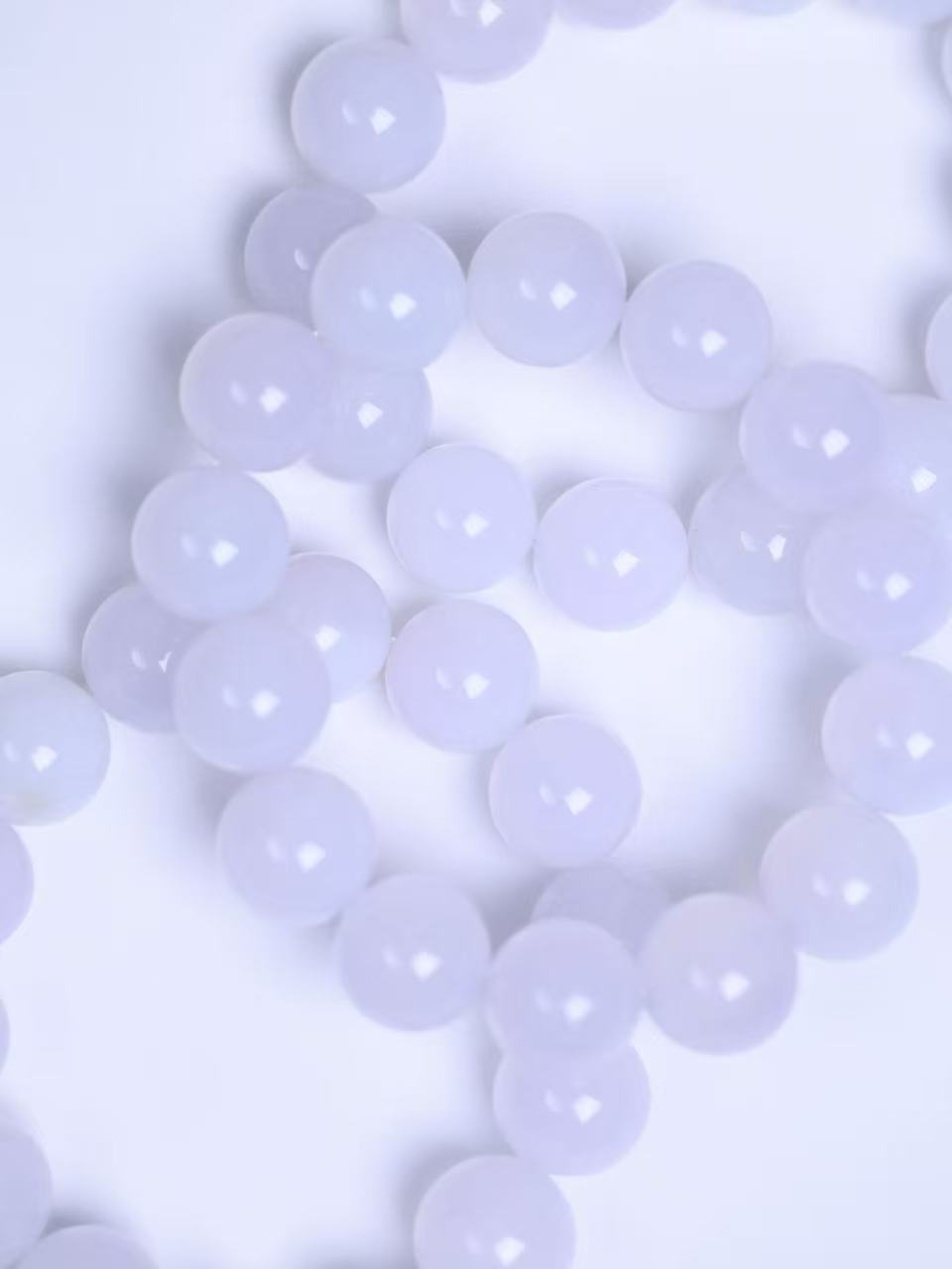 Purple Chalcedony Bracelet-紫玉髓
