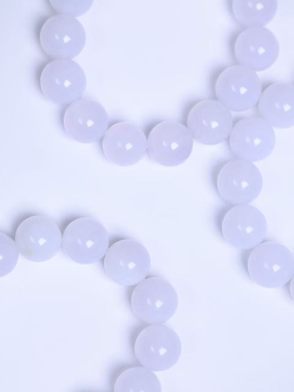 Purple Chalcedony Bracelet-紫玉髓