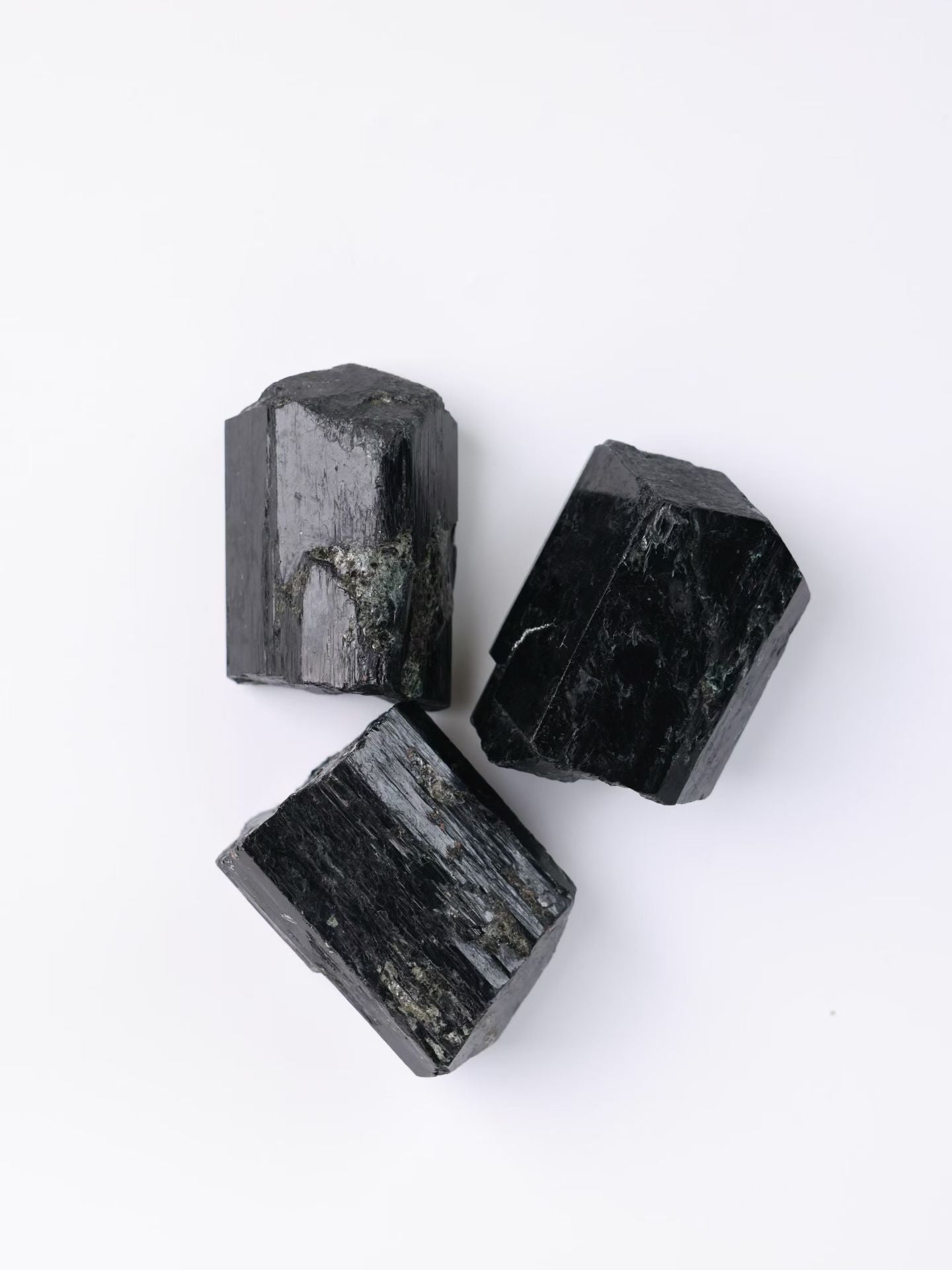 Black Tourmaline Raw Stone-黑碧璽原石