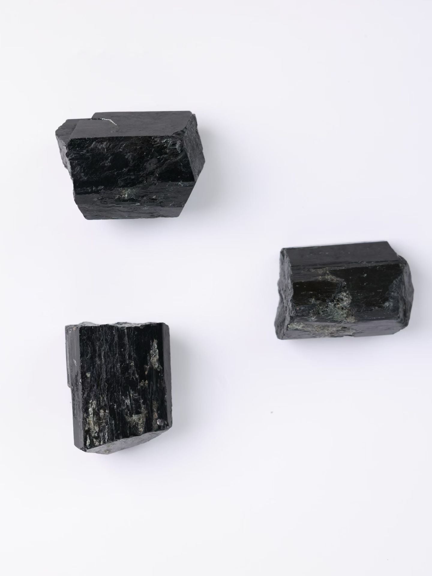 Black Tourmaline Raw Stone-黑碧璽原石
