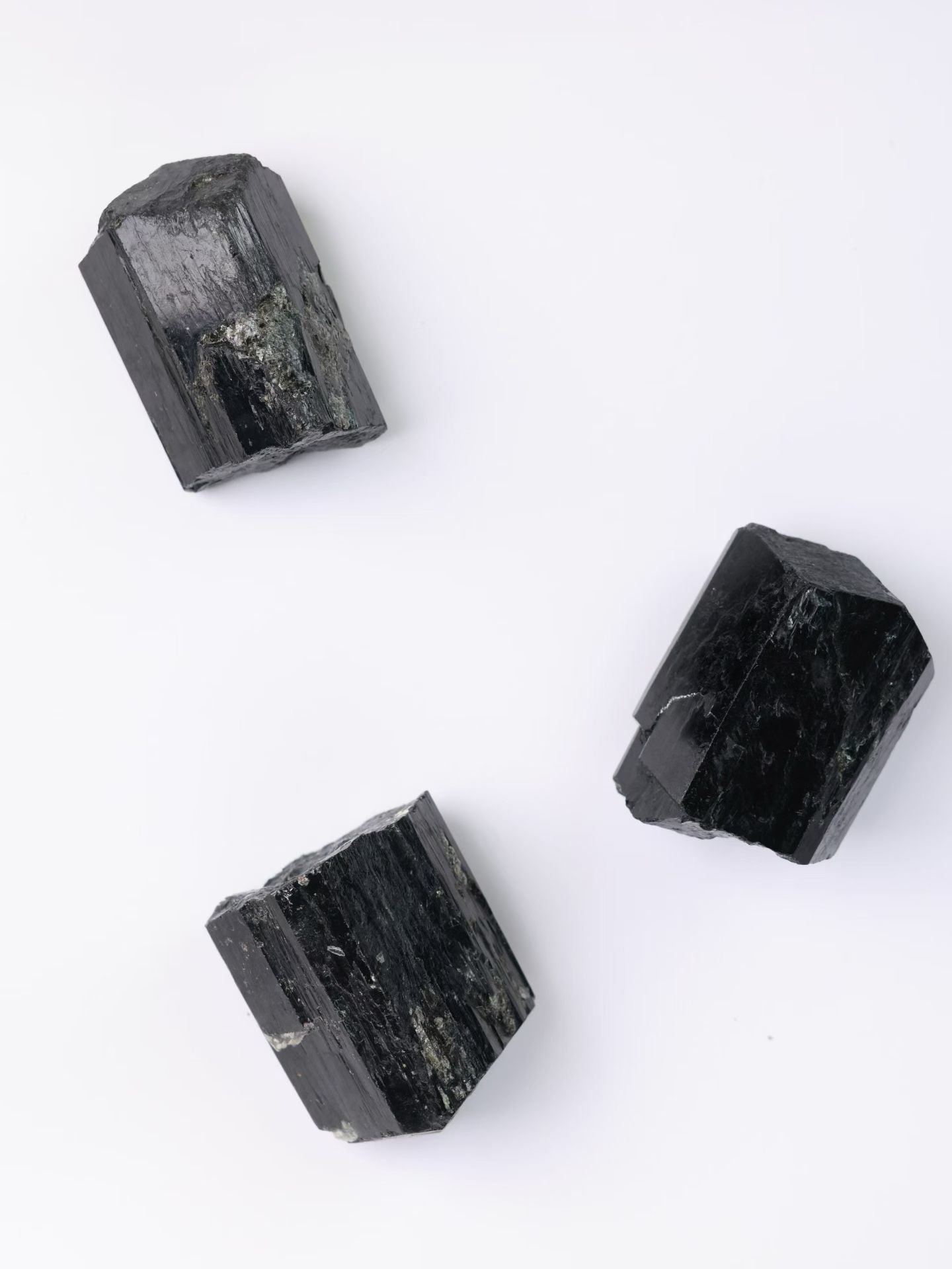 Black Tourmaline Raw Stone-黑碧璽原石