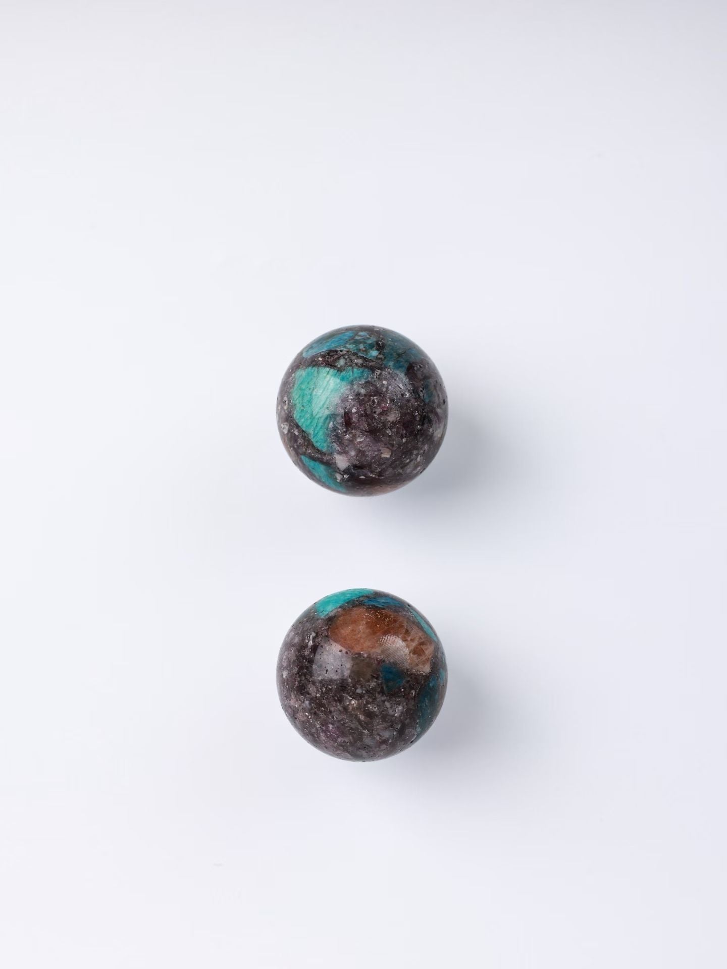 Multi-Gemstone Crystal Sphere-多寶水晶球