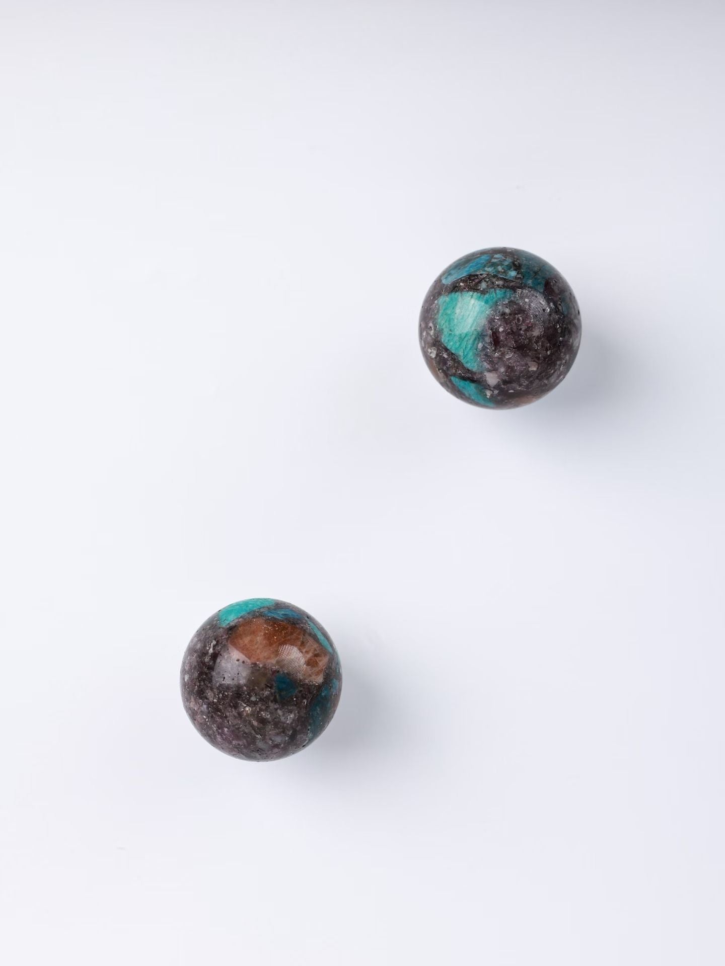 Multi-Gemstone Crystal Sphere-多寶水晶球