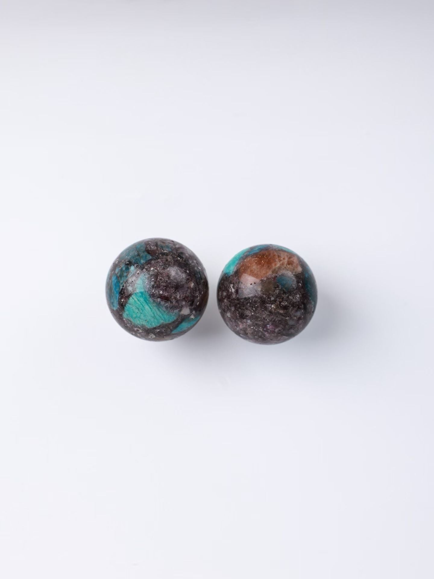 Multi-Gemstone Crystal Sphere-多寶水晶球
