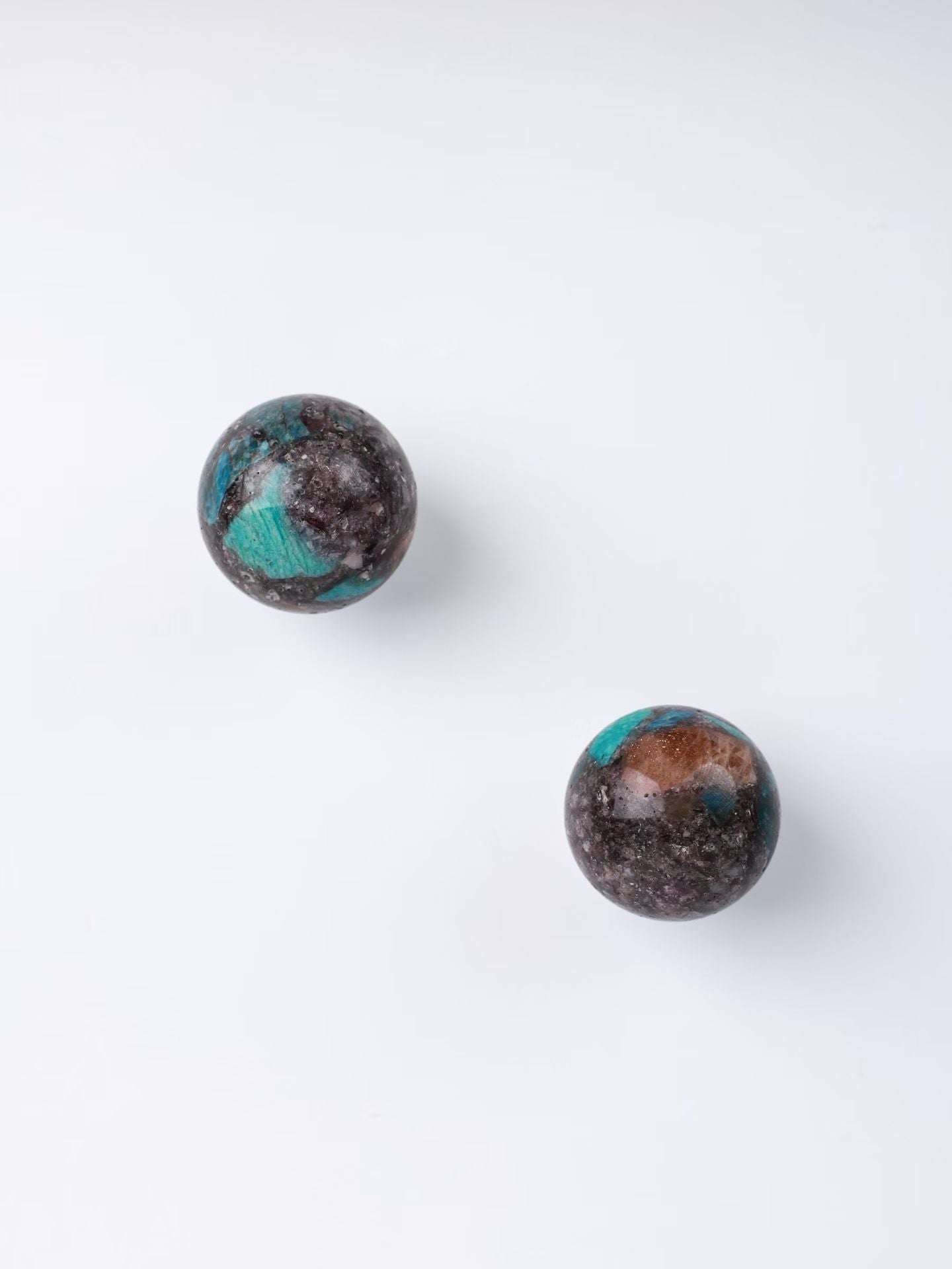 Multi-Gemstone Crystal Sphere-多寶水晶球