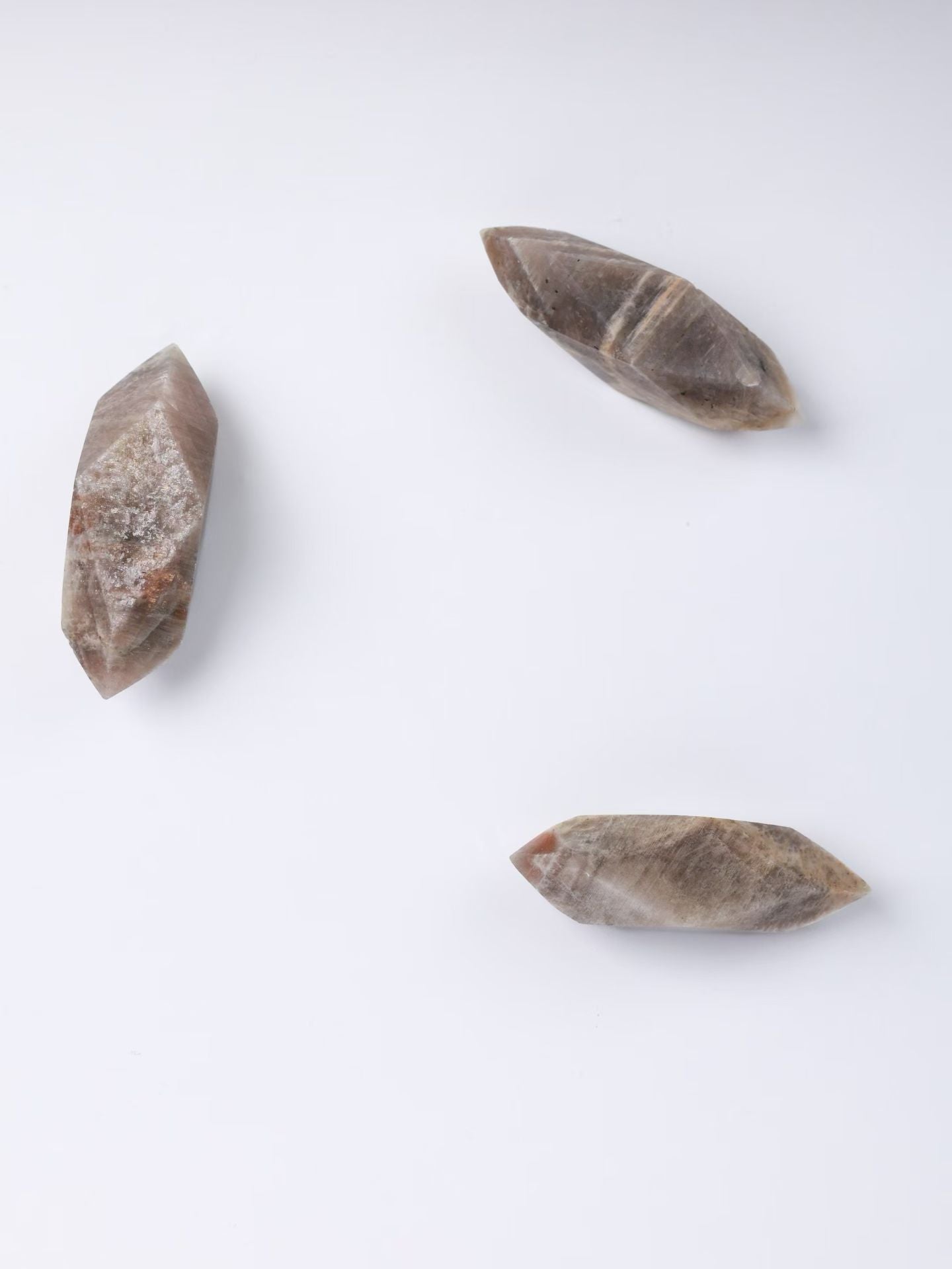 Sun-Moon Double Terminated Diamond Quartz-日月同輝