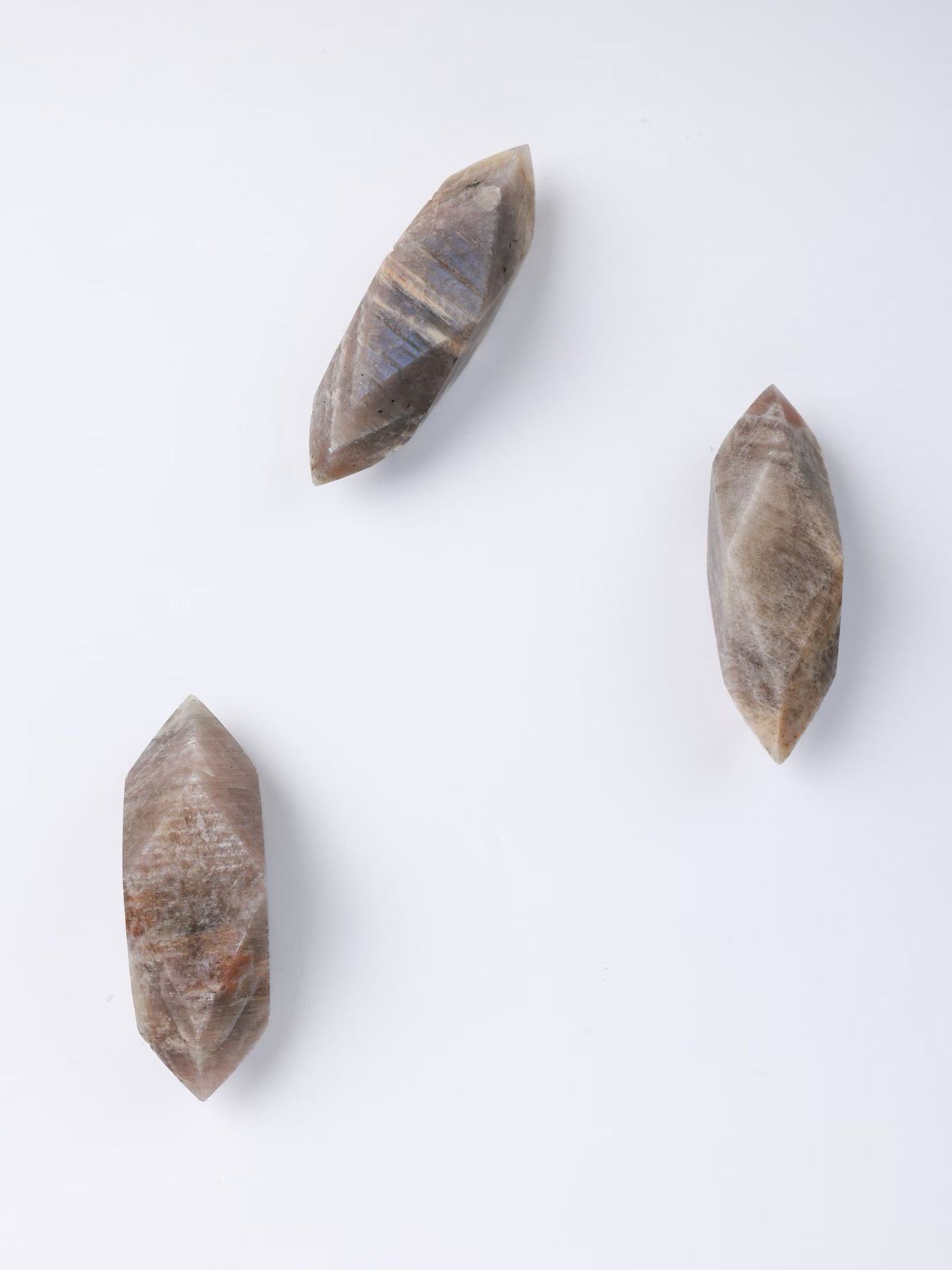 Sun-Moon Double Terminated Diamond Quartz-日月同輝