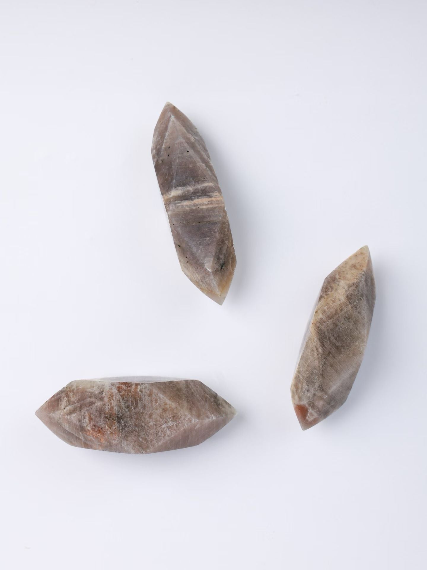 Sun-Moon Double Terminated Diamond Quartz-日月同輝