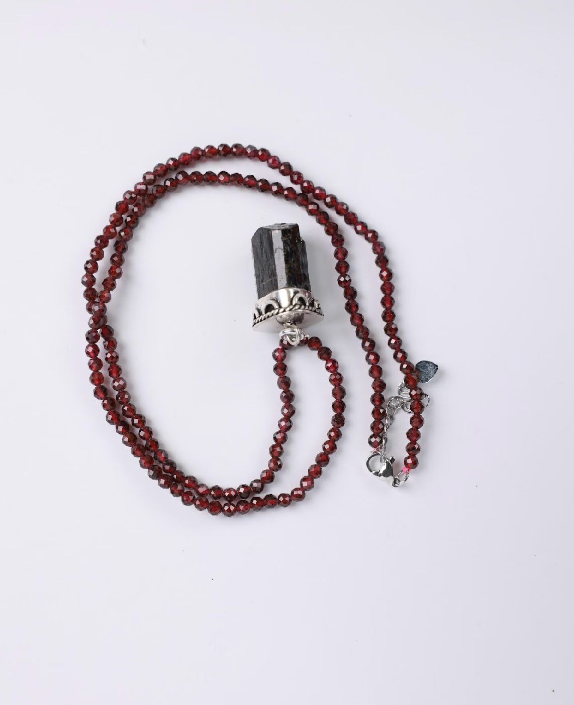 Golden Tourmaline &Garnet-黑碧玺+石榴石