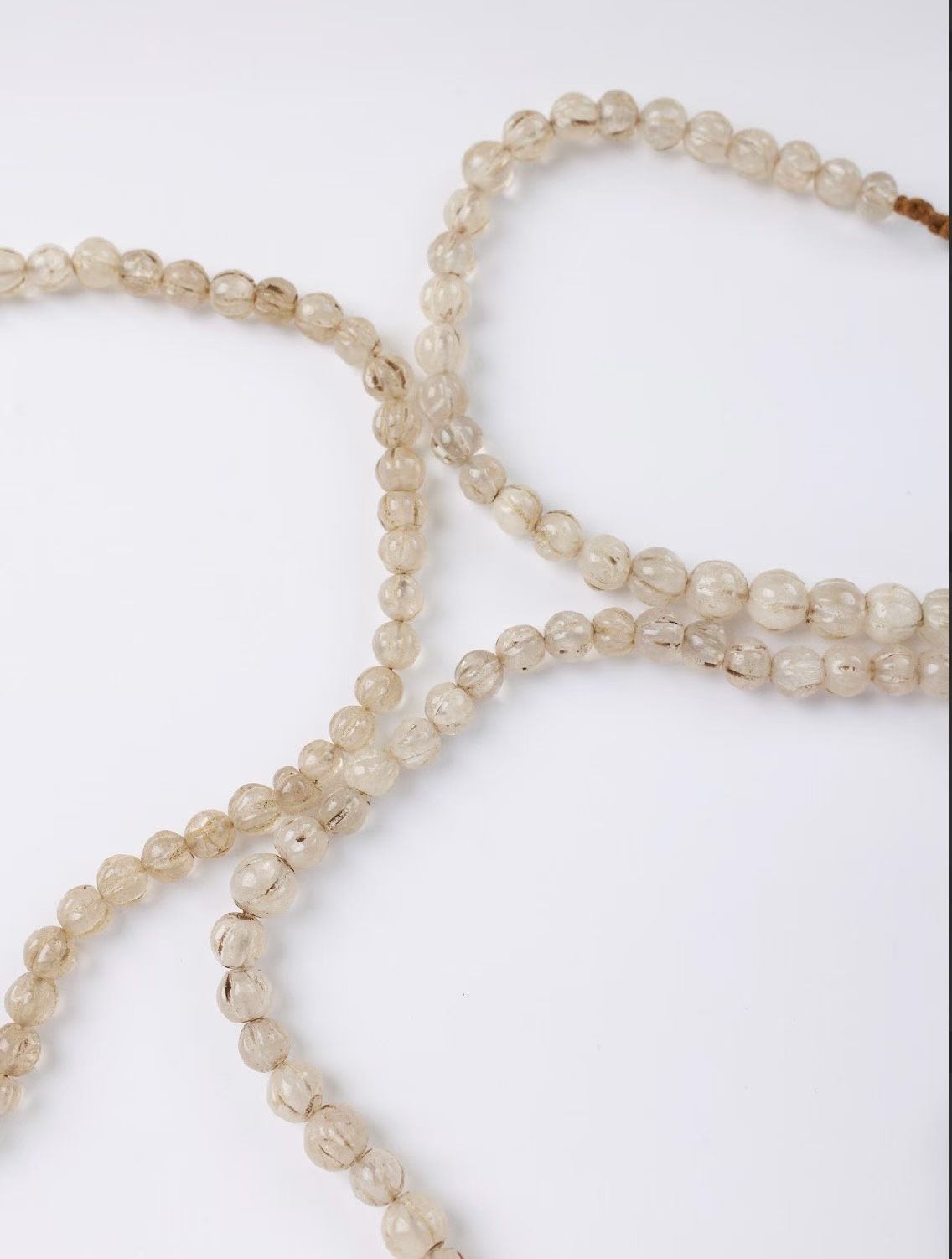 Aged Melon Bead Necklace-老瓜珠