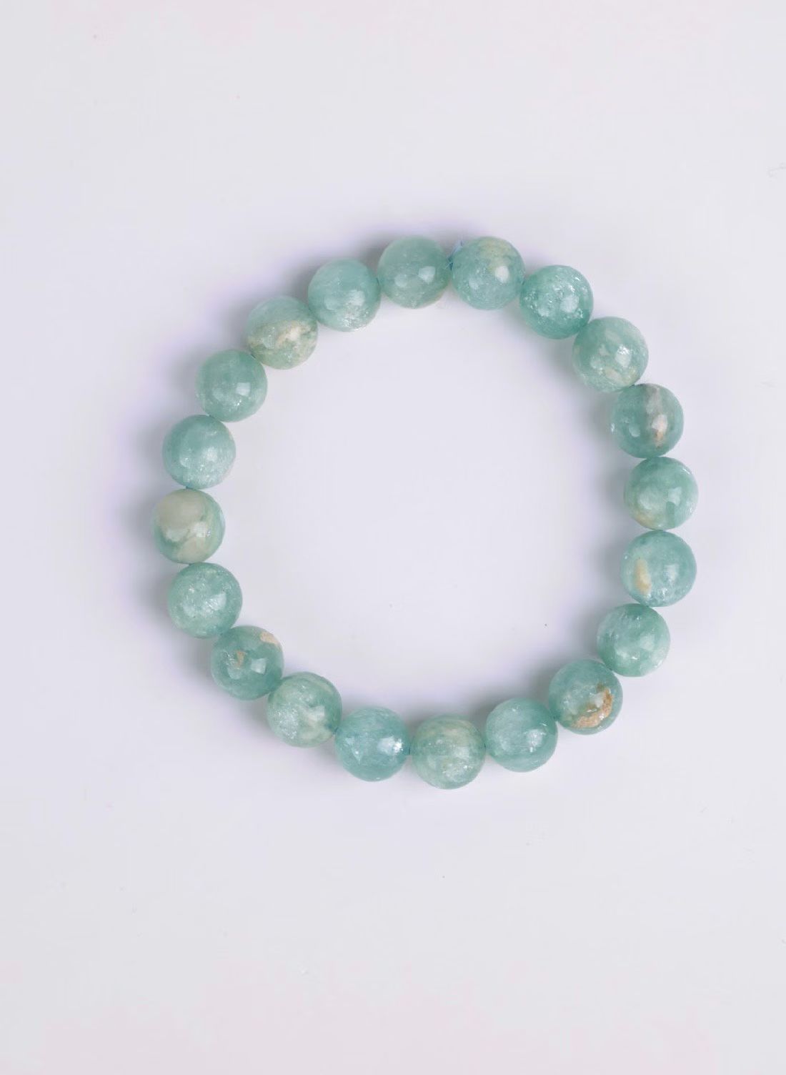 Blue-Green Diopside Bracelet-蓝绿晶