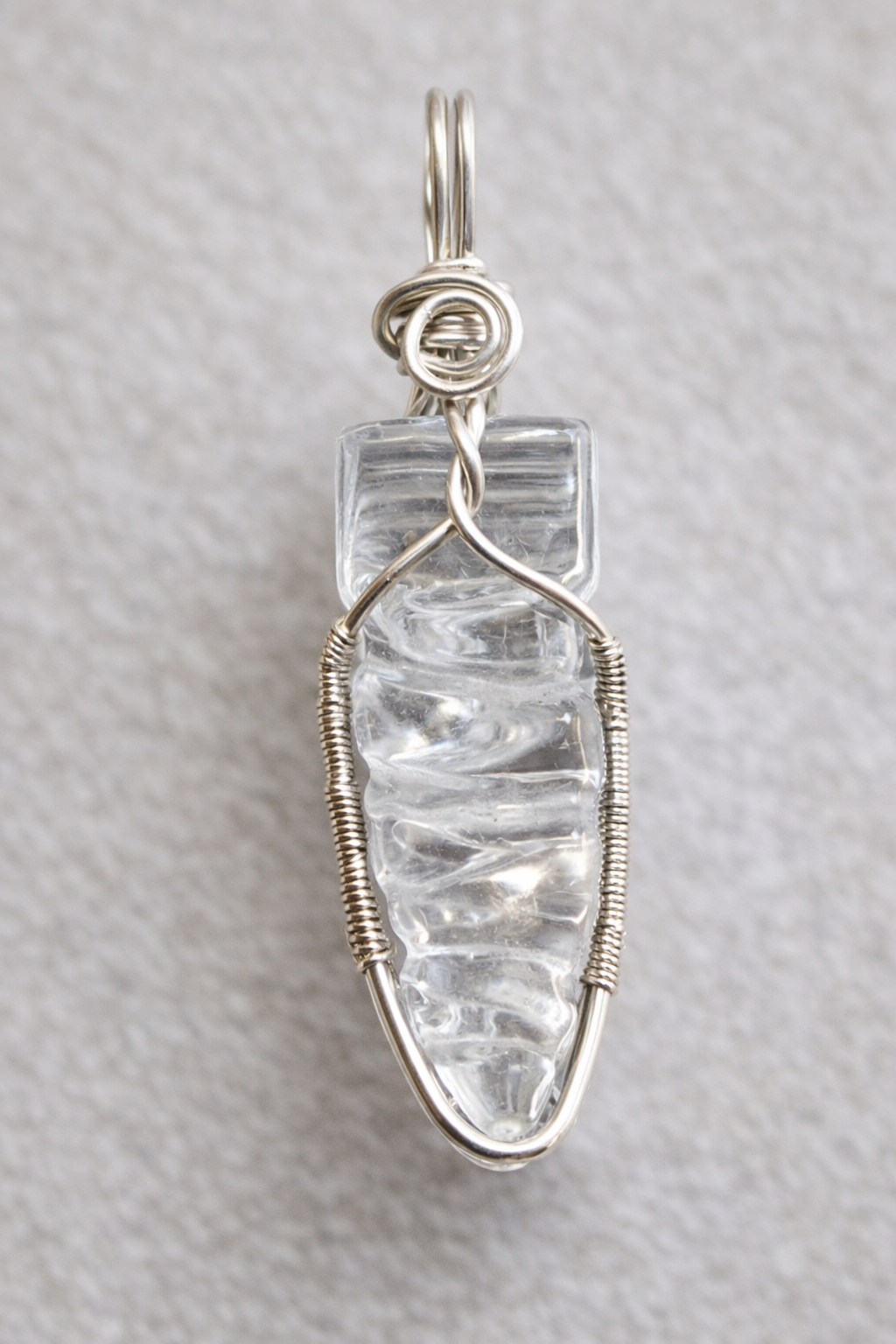 Unicorn Energy Clear Quartz Pendant—獨角獸能量白水晶吊墜