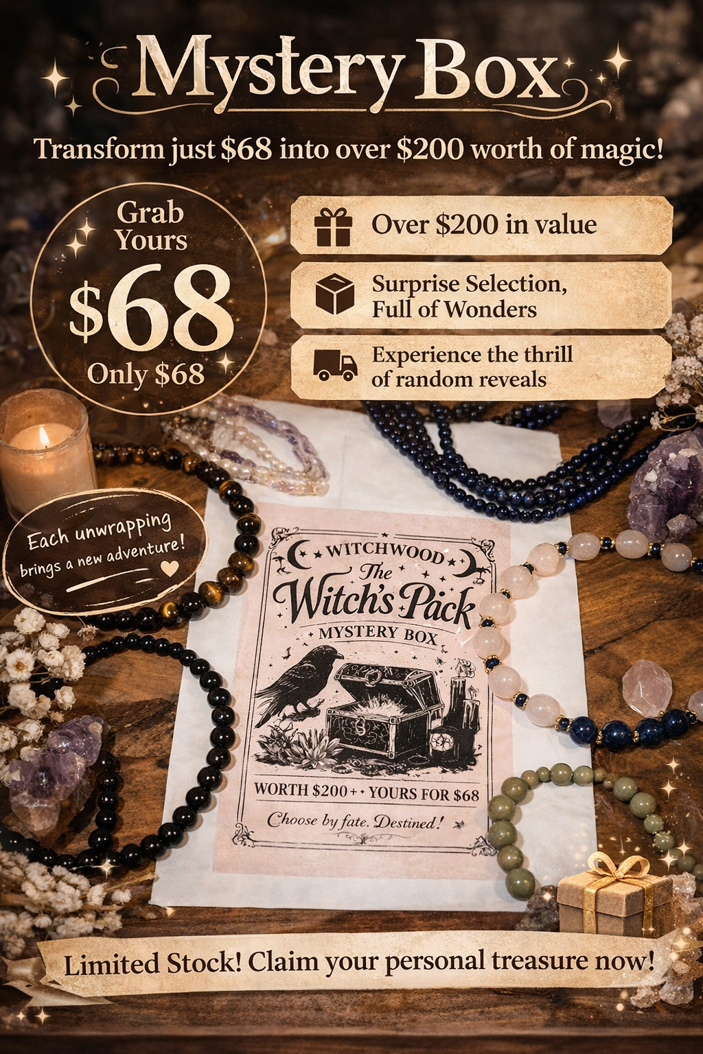 The Witch's Pack Mystery Box— 女巫神秘盲盒