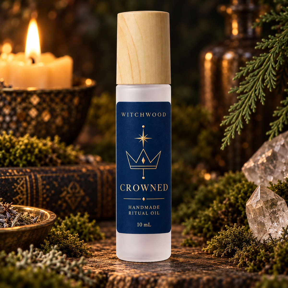CROWNED — Personal Power Body Anointing Oil｜CROWNED — 個人力量身體塗抹油