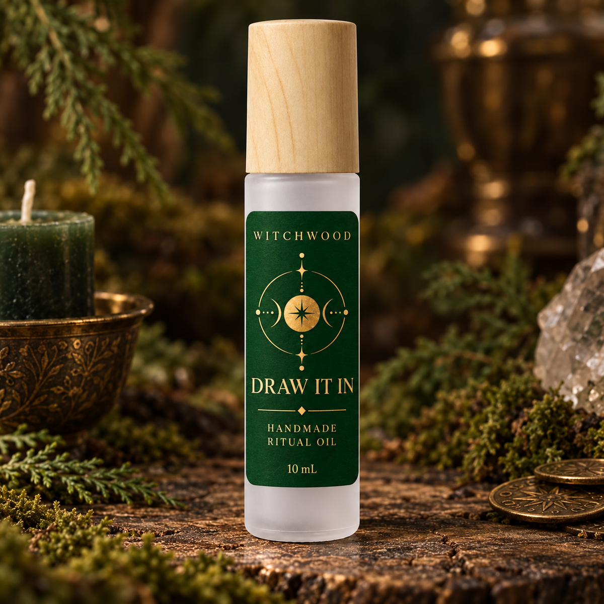 DRAW IT IN — Money Drawing Ritual Oil ｜DRAW IT IN — 招財引流儀式油