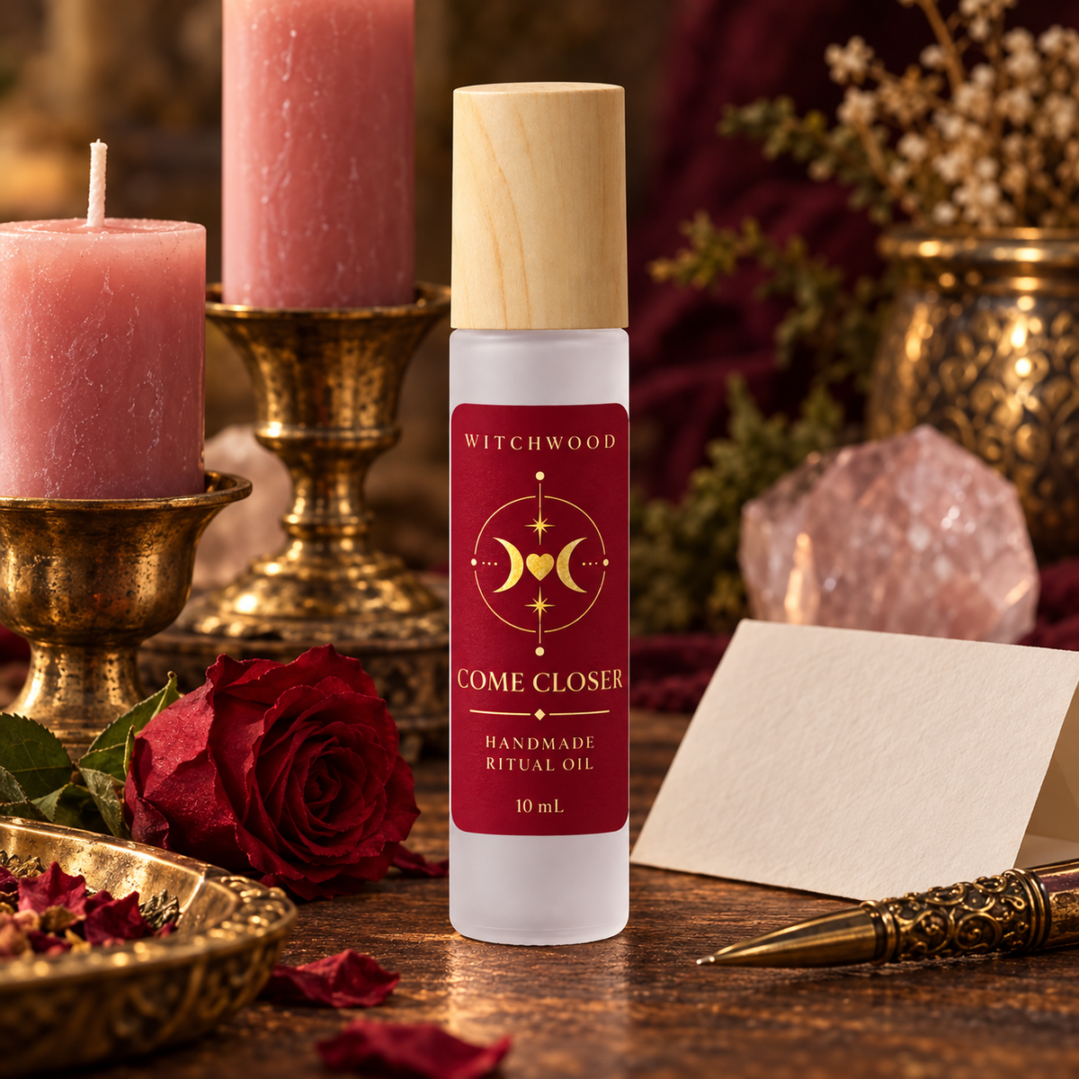 COME CLOSER — Love & Attraction Ritual Oil  ｜COME CLOSER — 愛情吸引儀式油
