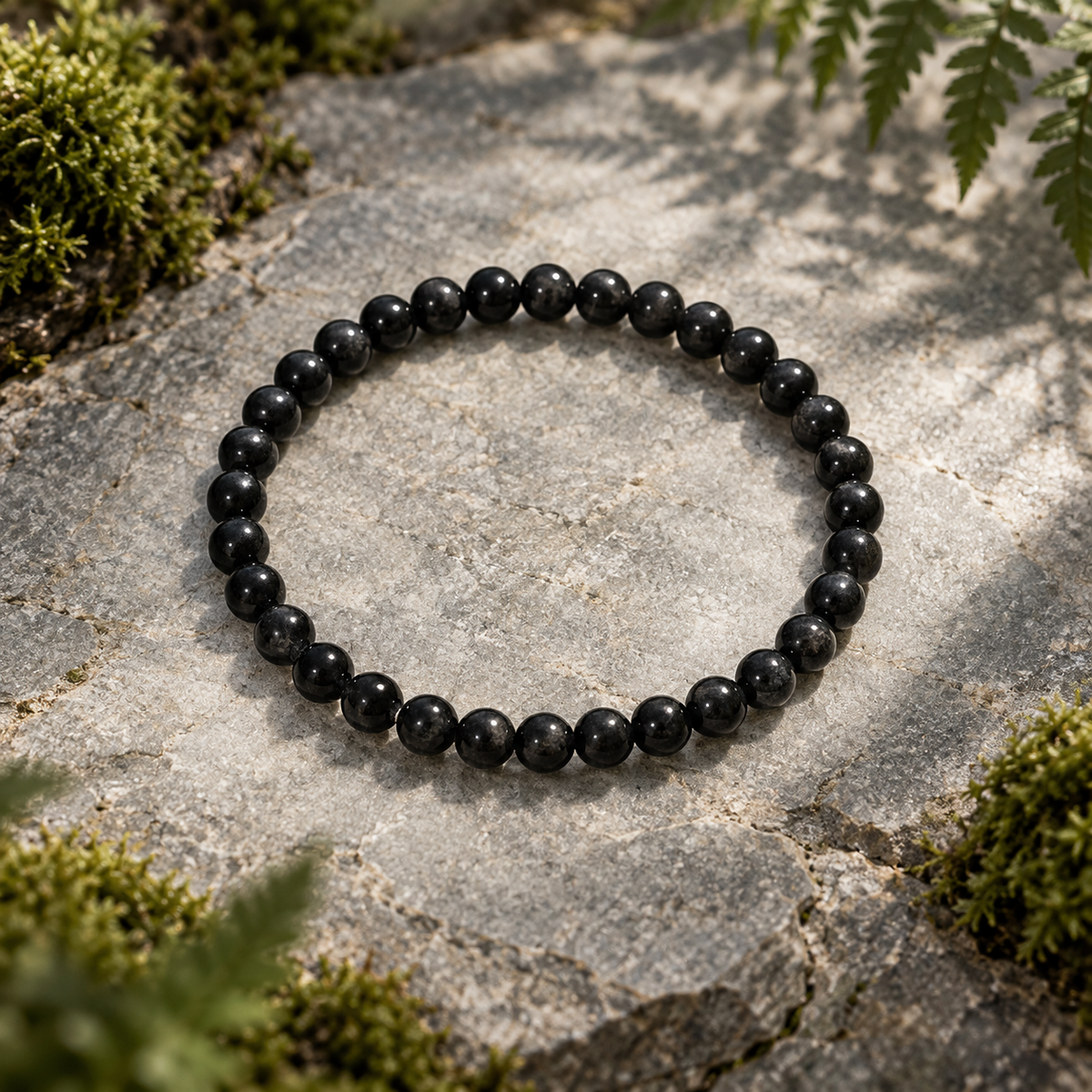 【Black Tourmaline Bracelet】-黑碧璽手串