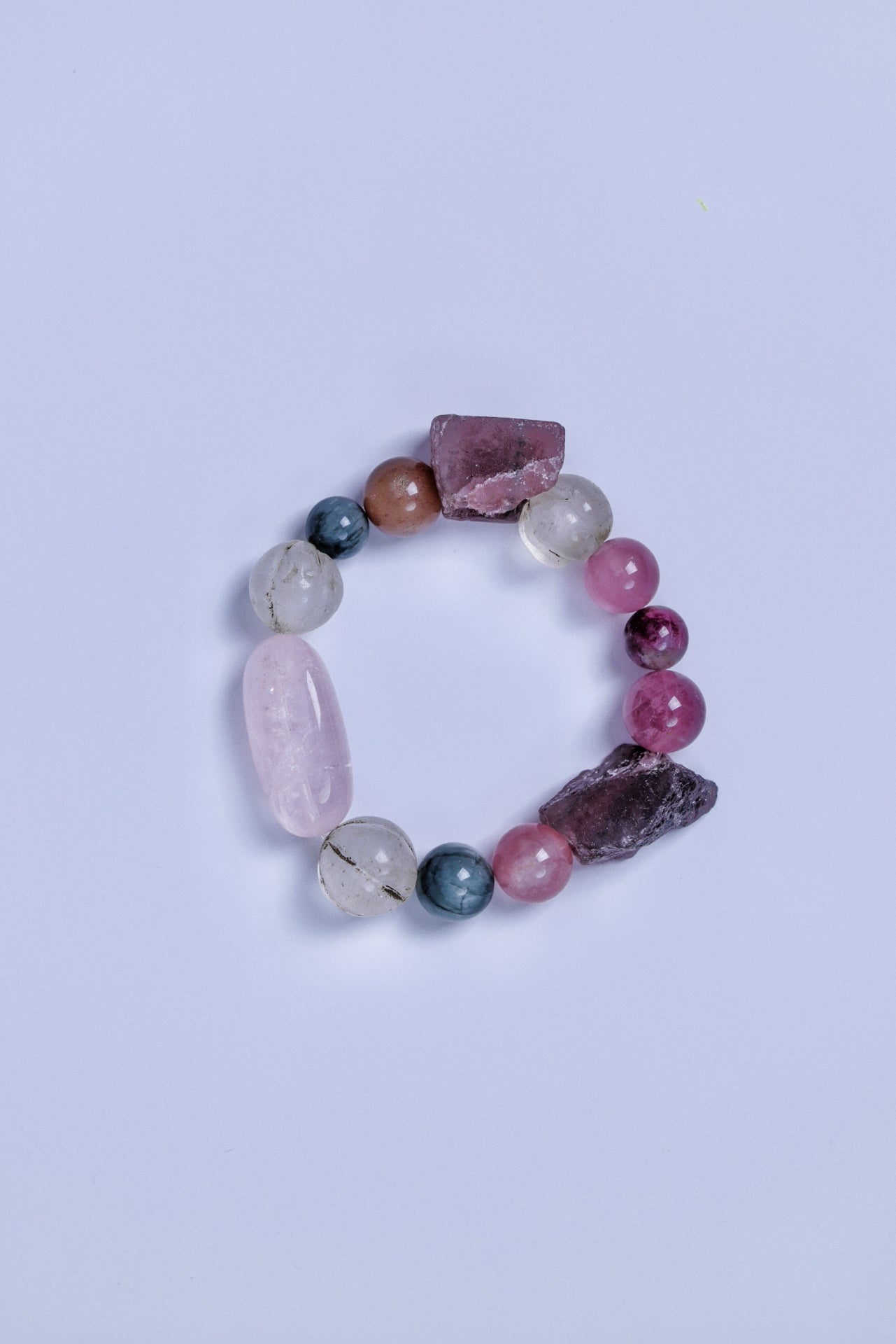 #23 🌿Witchwood Raw Stone Crystal Bracelet🌿