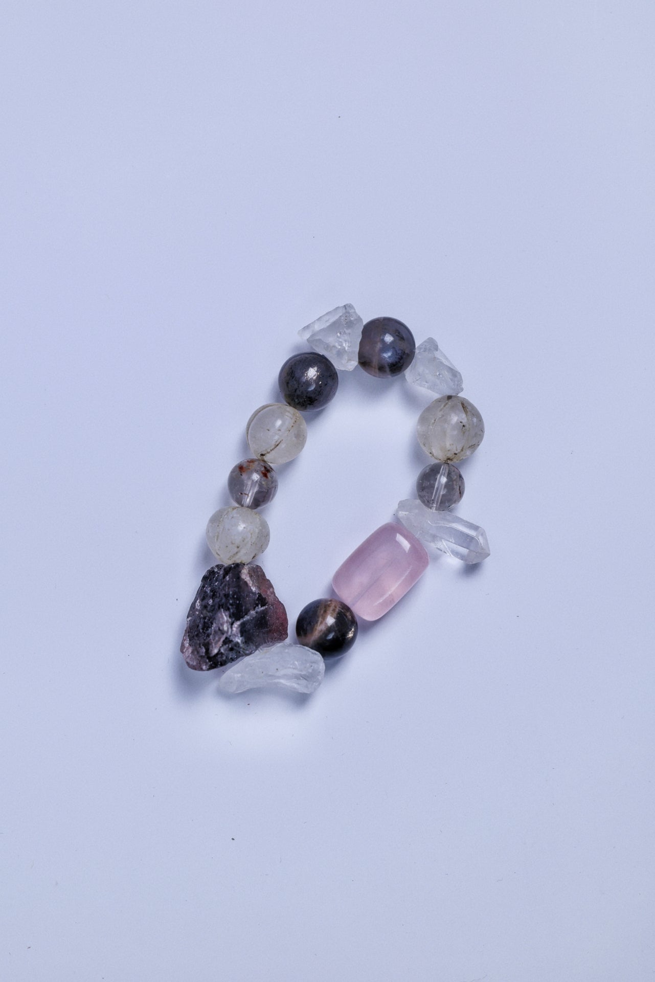 #24 🌿Witchwood Raw Stone Crystal Bracelet🌿