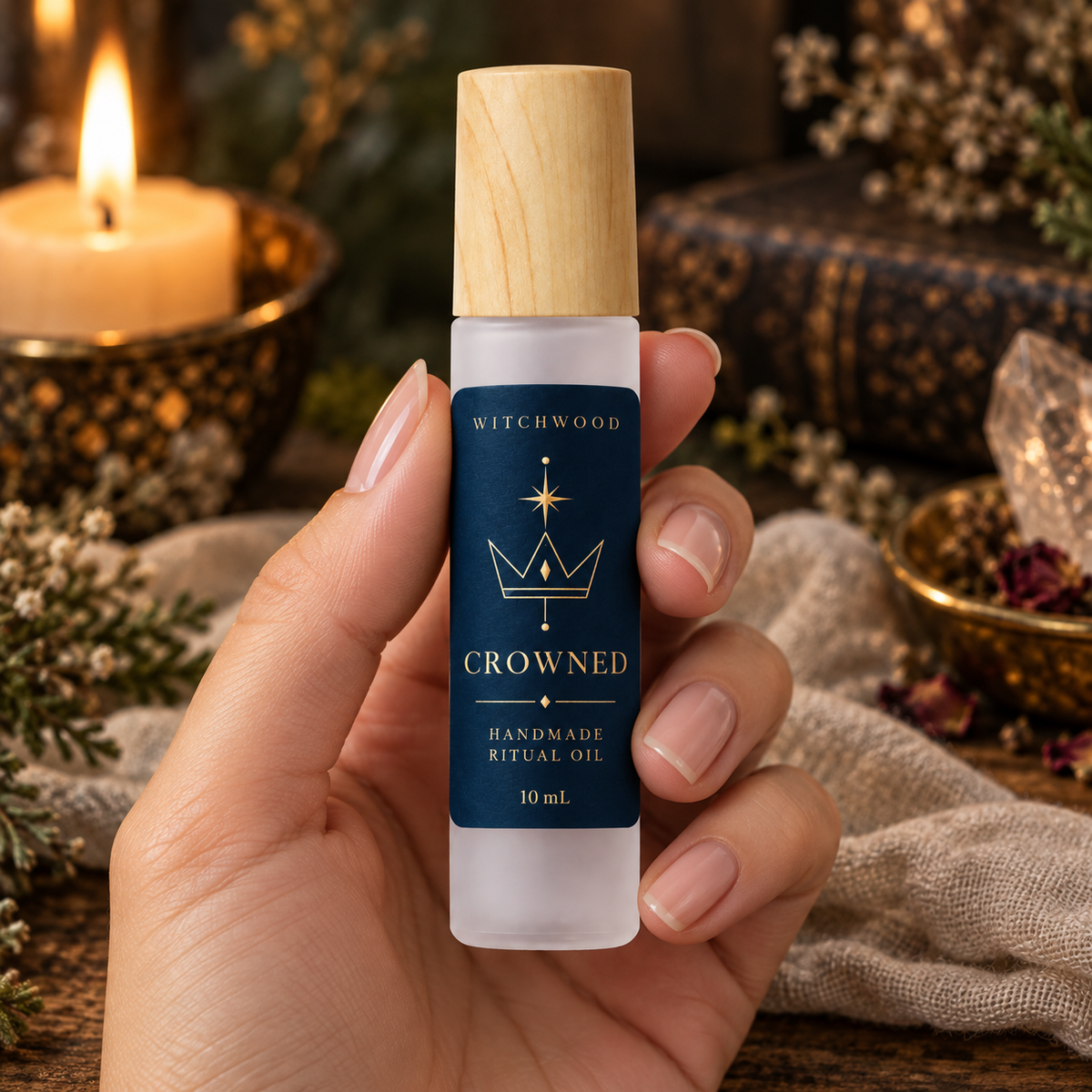 CROWNED — Personal Power Body Anointing Oil｜CROWNED — 個人力量身體塗抹油
